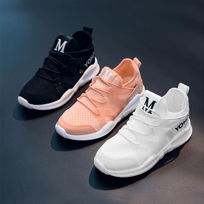 Sports Shoes Female White Shoes Summer Flat Student Shoes Running Shoes Casual Travel Shoes