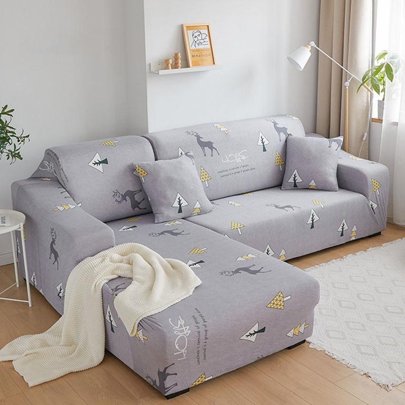 Stretch Sofa Slipcover Elastic Sofa Covers for Living Room Funda Sofa Chair Couch Cover Home Decor 1/2/3/4-seater