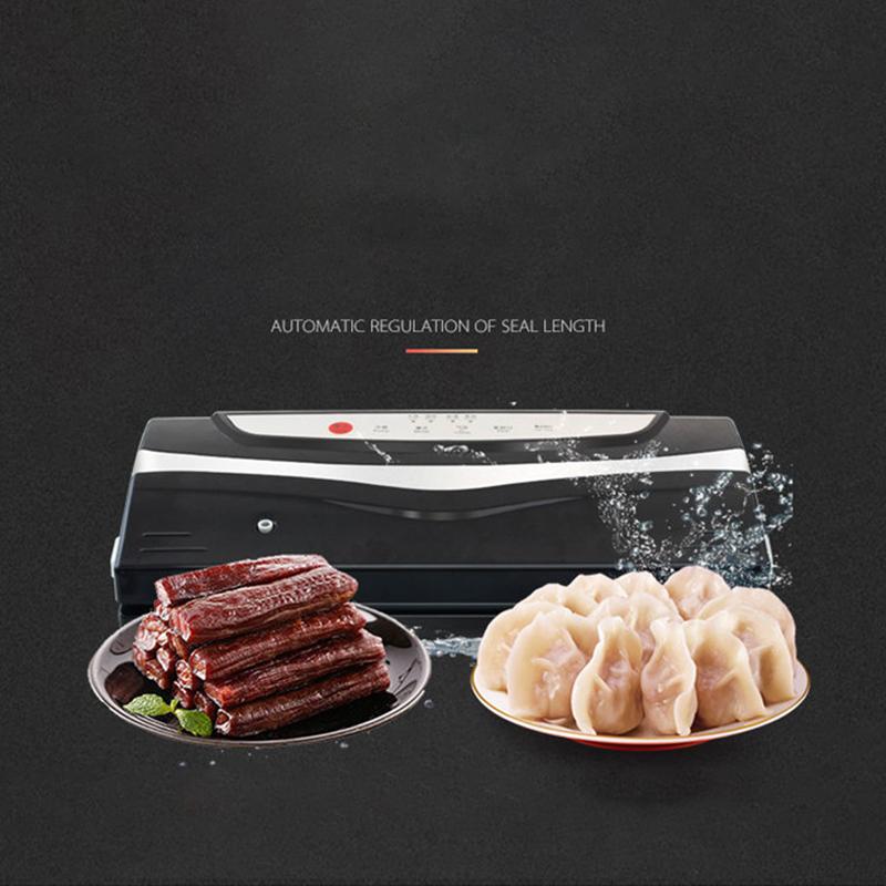 Best Food Vacuum Sealer 220V/110V Automatic Commercial Household Food Vacuum Sealer Packaging Machine Include 10Pcs Bags