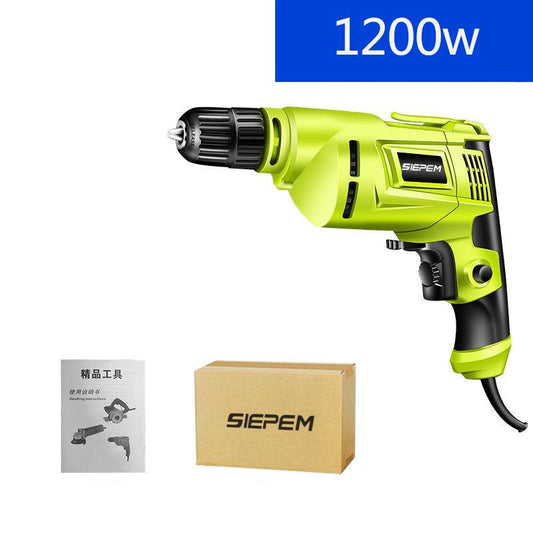 1200W Electric Drill Impact Drill Electric Screwdriver Plug-in Motor for Drilling Cutting and Grinding