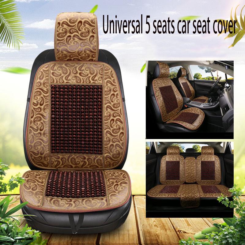 Universal 5 set Auto Seat Cushion Leather 5 seats Universal Car seat cover Waterproof Car Seat Cover