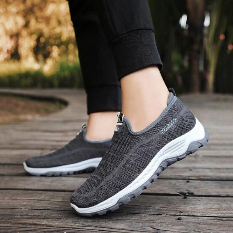 Men Shoes Casual Sports Shoes Light Weight Running Shoes Mesh Driving Shoes Breathable Sneakers