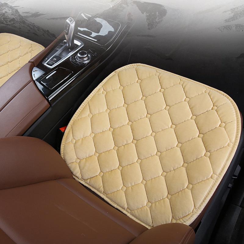 Car Seat Cushion Warm Cotton Pad Car Blanket Cushion Universal Single-piece or Three-piece Seat