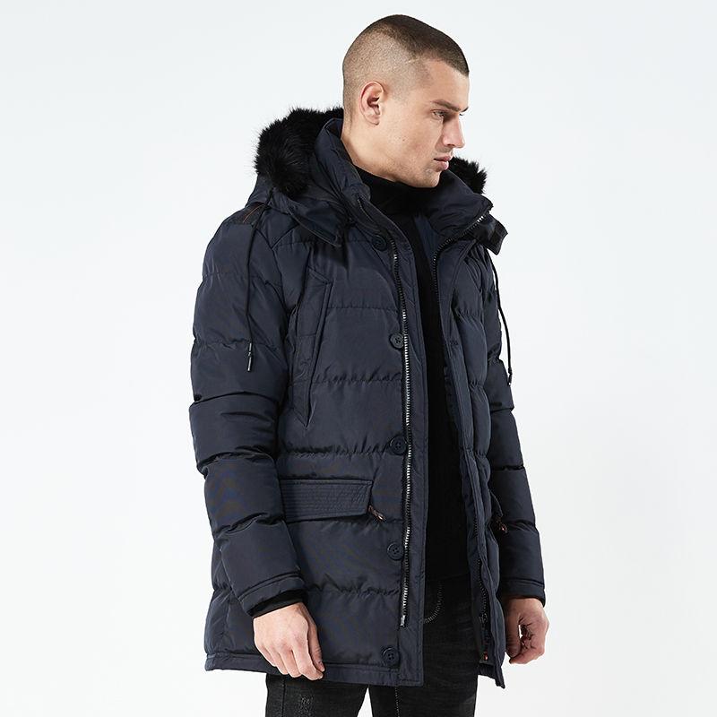 Fashion Trend Loose Handsome Padded Jacket Winter Thick Warm Tough Guy Cotton Top