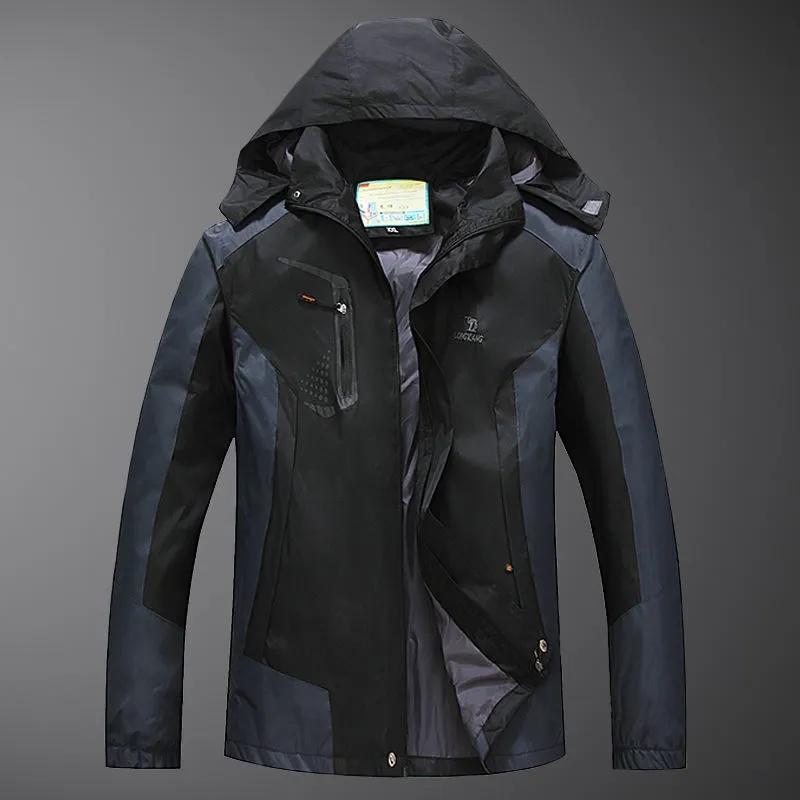 Spring and Autumn Jackets Men's and Women's Jackets Outdoor Thin Jackets Windproof and Rainproof Mountaineering Suits Loose Casual Gowns