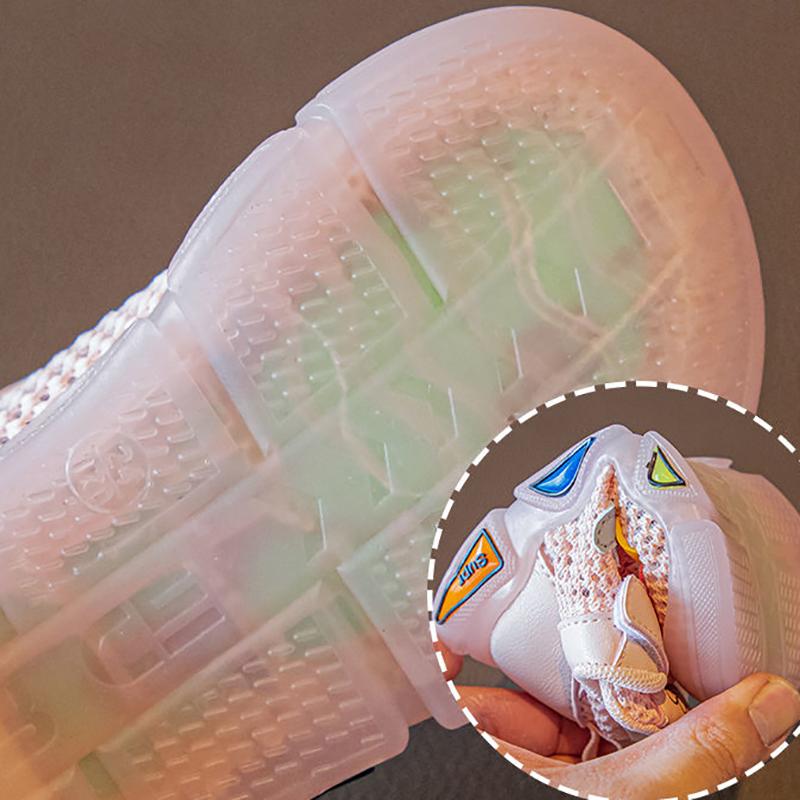 Children's Sports Shoes Summer Boys' Functional Shoes Girls' Toddler Shoes Hollow and Breathable Mesh Baby Shoes