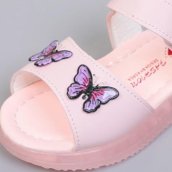 Girls' Sandals In Summer Little Princess Sandals Baby Shoes Little Girl Children's Soft Sole Non Slip Casual Sandals