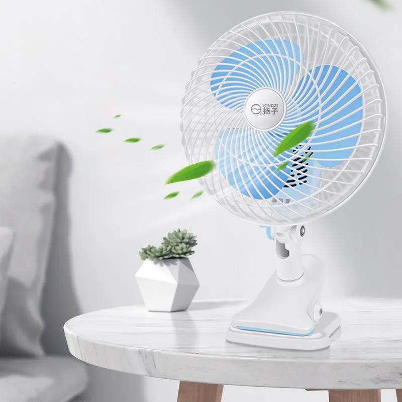 Home Desktop Small Adjustable Fan Bedside Mute Desktop Clip Fan