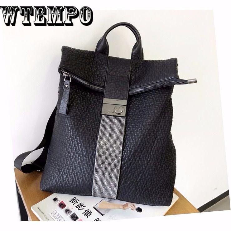 Women Leather Backpacks High Quality Ladies Bagpack Vintage  School Bags For Backpacks Female