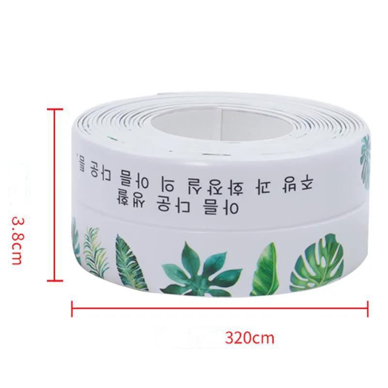 Kitchen Beautiful Seam Stickers Bathroom Waterproof Moisture-proof and Mildew-proof Tape Bathroom Corner Toilet Stickers Stove Sink Anti-greasy