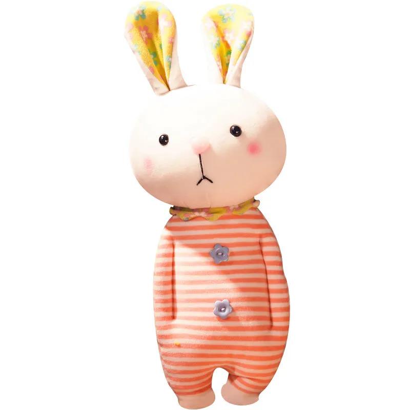 Lovely Rabbit Comforting Toy Sleeping Doll Pillow Soft Kids Plush Toy Cute Children's Birthday Gift