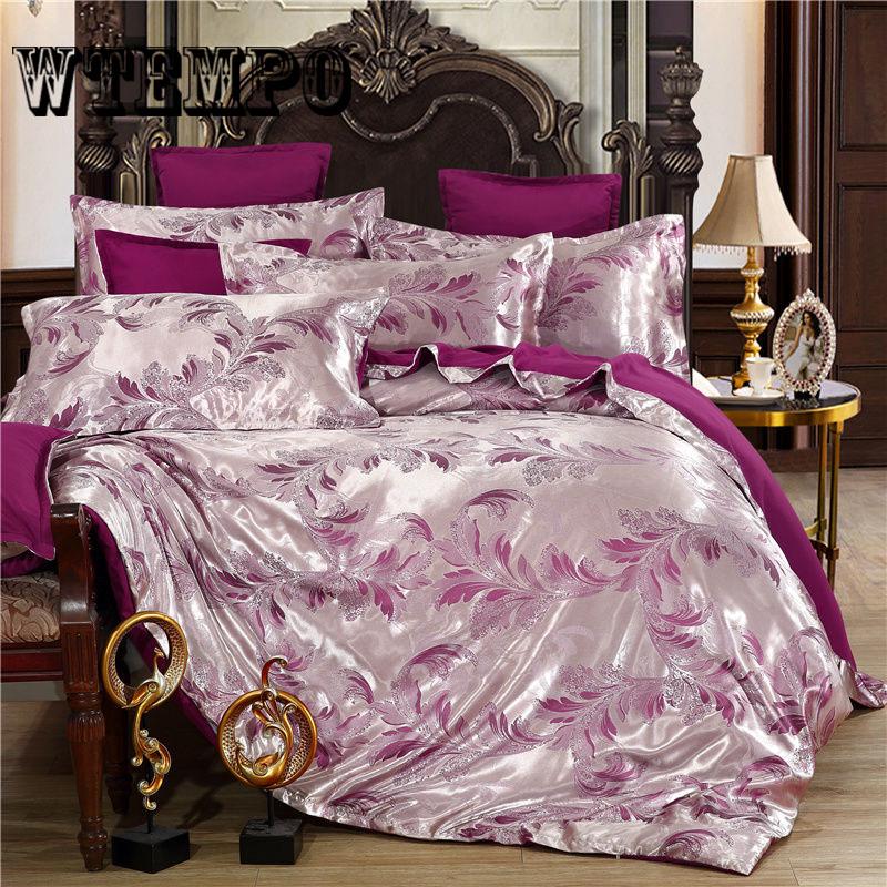 Set  Jacquard Bed Set Duvet Cover Bed Spread Cover Set Pillowcase