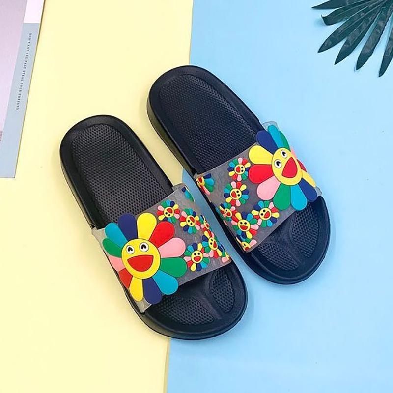 Slippers Female Summer Korean Version of The Net Red Fashion Wear Slippers Ins Home Soft Bottom Non-slip Female Student Sandals and Slippers