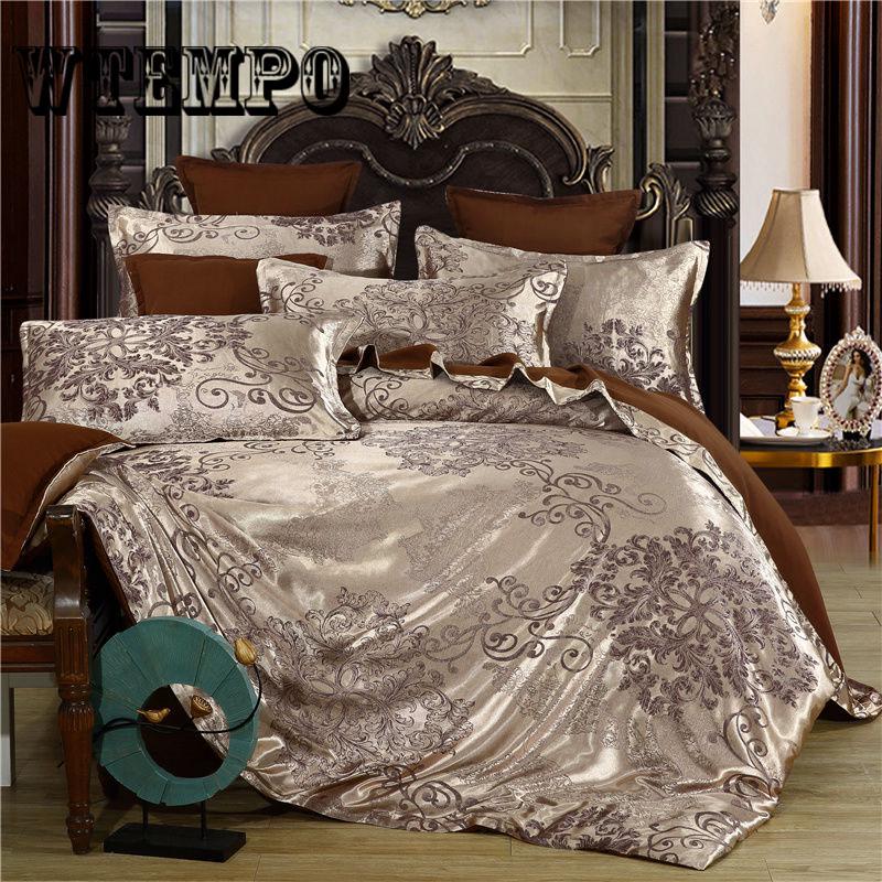 Set  Jacquard Bed Set Duvet Cover Bed Spread Cover Set Pillowcase