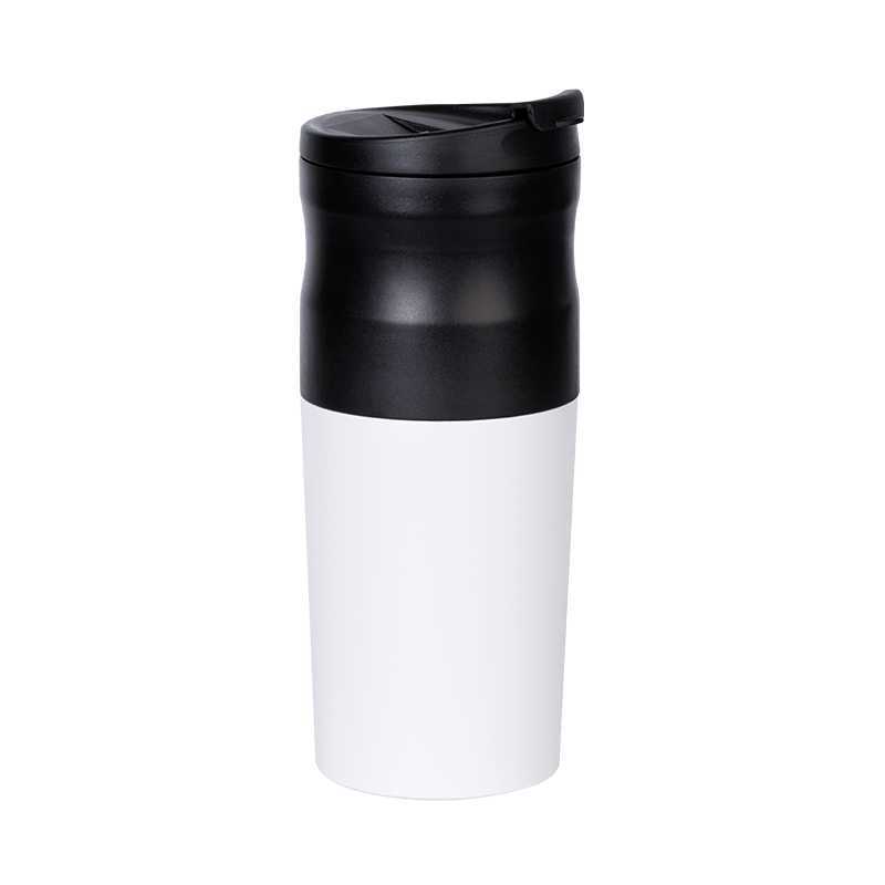 Portable Espresso Coffee Machine Electric Coffee Bean Grinder Stainless Steel Cafe Maker Double Layer Filter for Camping Hiking