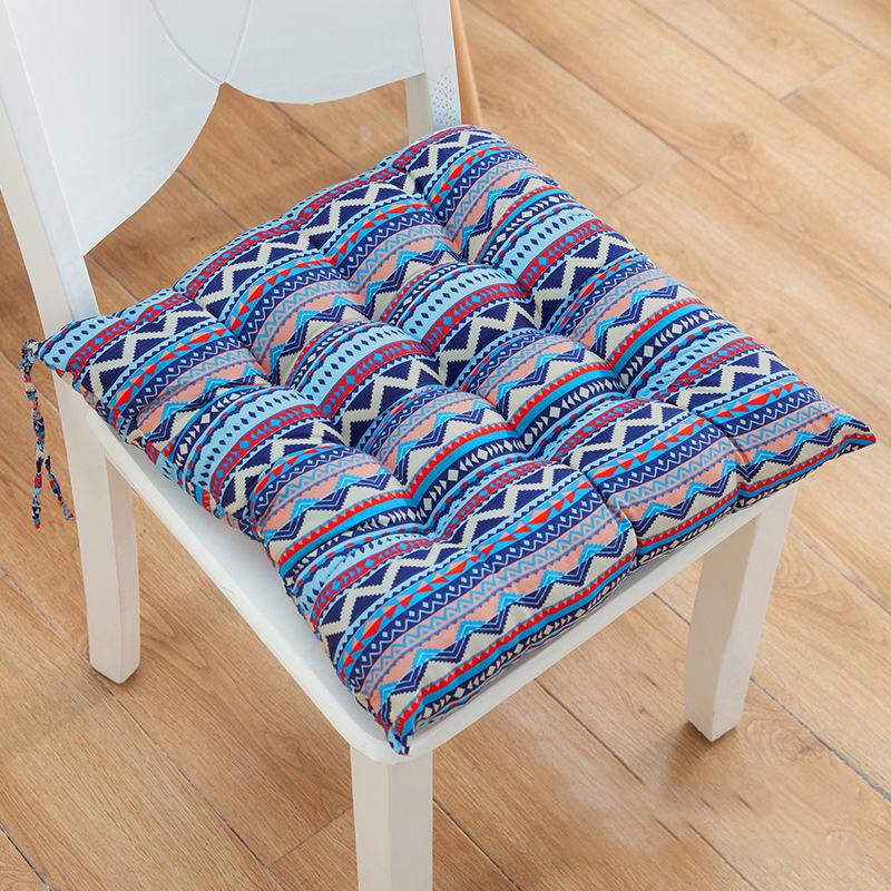 Thicken Cushion Chair Cushion Office Student Classroom Cushion Board Stool Cushion Four Seasons Butt Cushion Butt Cushion