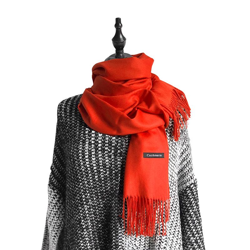 Woman Trend Wild Shawl scarf Long section scarf Birthday present Winter warm scarf Christmas gift