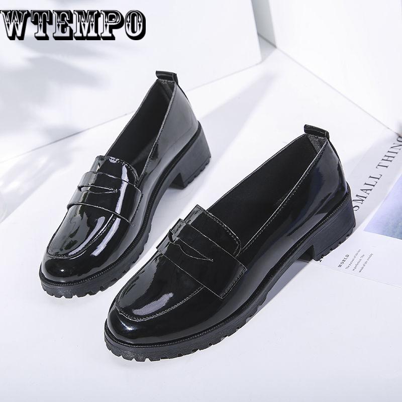 Top Quality Women's Shoes  Leather Women's Flats Shoes Casual Shoes Slip On Women's Loafers