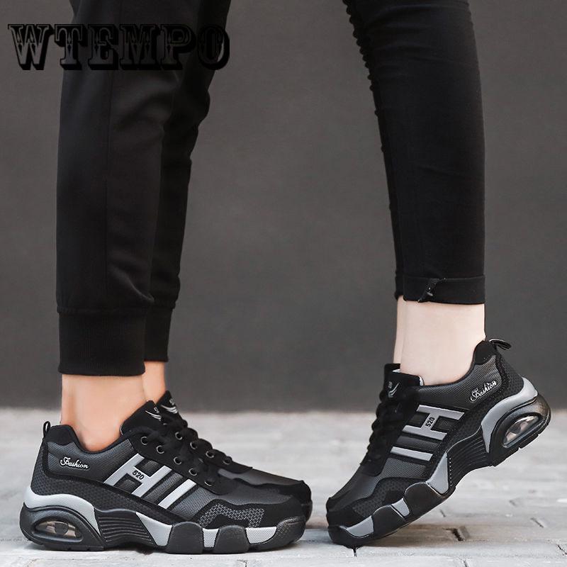 Running Sports Shoes Men's Women Fashion Leather Sneakers Walking Jogging