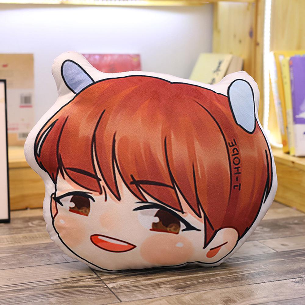 Bangtan Boys Pillow BTS K-Pop Pillowcase Furniture Decoration Face Yourself Cushion Pillow Throw