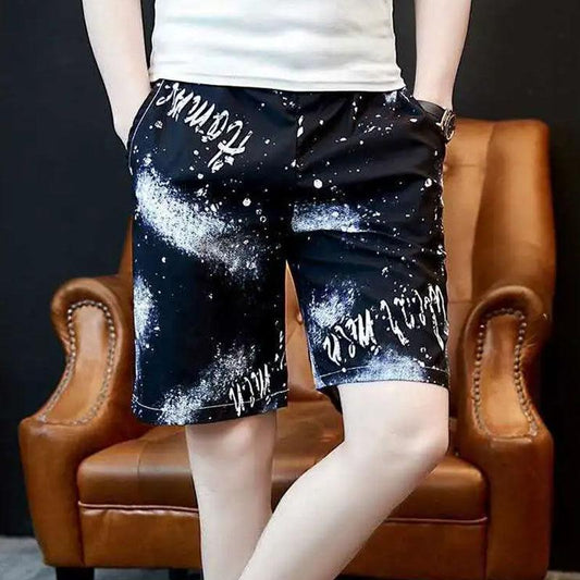 Shorts Men's Summer Beach Pants Men's Five-point Pants Casual Loose Pants Quick-drying Large Size Sports Pants