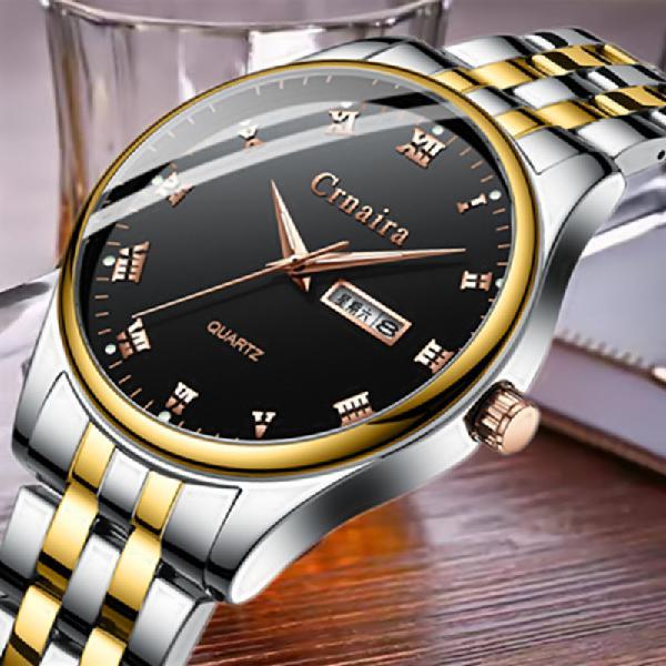 Men's Watch Full Automatic Steel Belt Mechanical Watch Calendar Men's Mechanical Watch