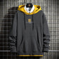 Hooded Sweater Men's Spring and Autumn Ins Men's Top Loose Hooded Pullover Sweater