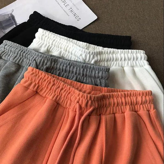 Sports Shorts Women Summer Loose High Waist Straight Five-point Pants Casual Beach Pants Ladies Casual Sports Shorts