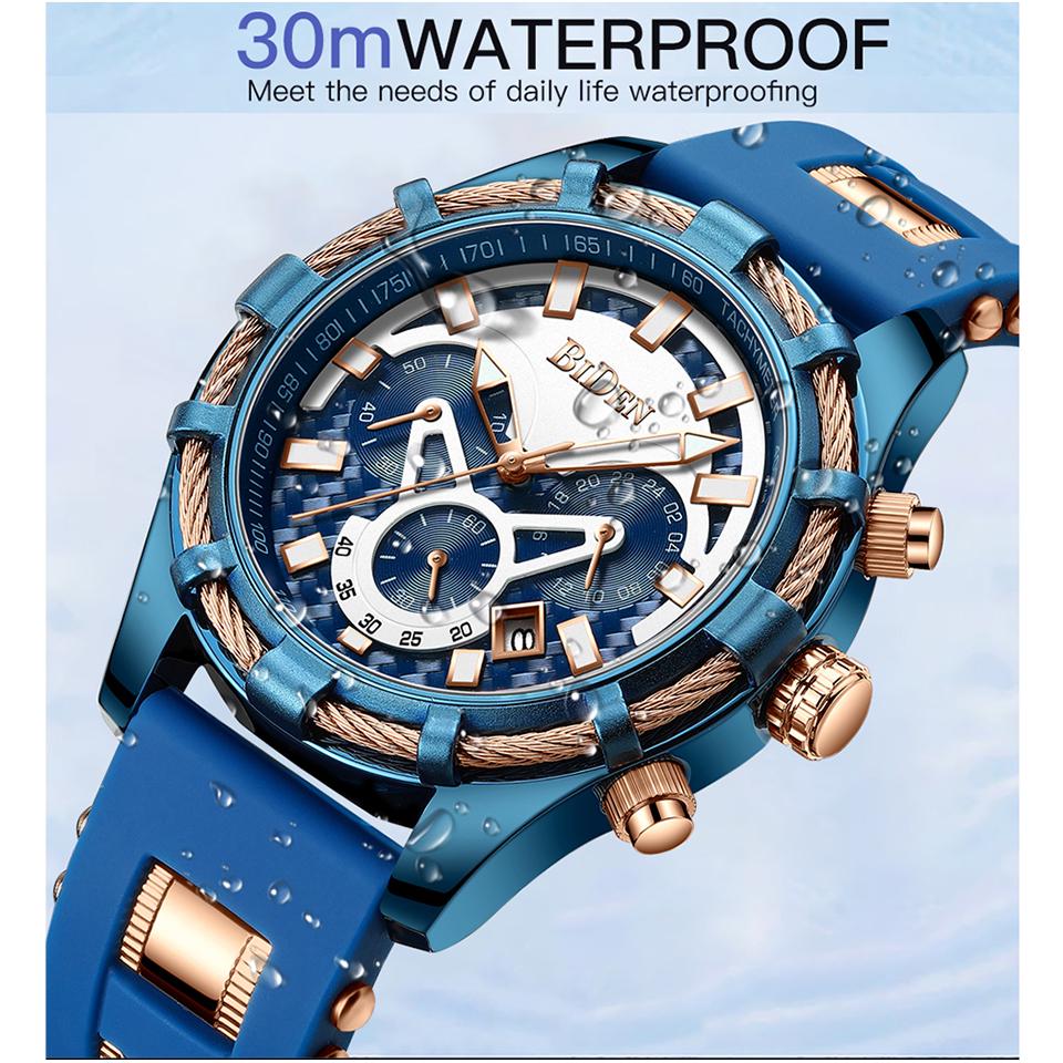 Men Watch Unique Hemp Rope Men's Sports Wristwatches Wrist Watches Silicone Band Waterproof Clock