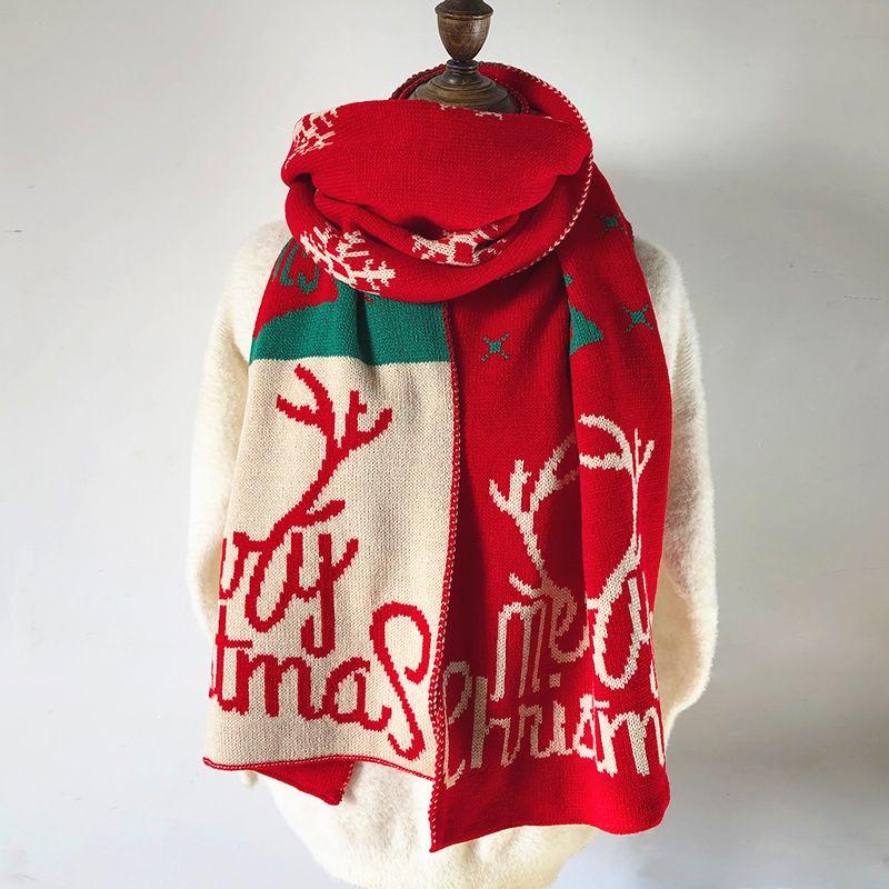 Christmas Gift Cute Christmas Tree Scarf  for Women Girls Casual Shawl Blanket Scarf Scarves