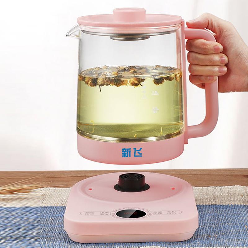 Health Pot Household Multifunctional Automatic Office Small Dormitory Small Power Thickened Glass Tea Pot