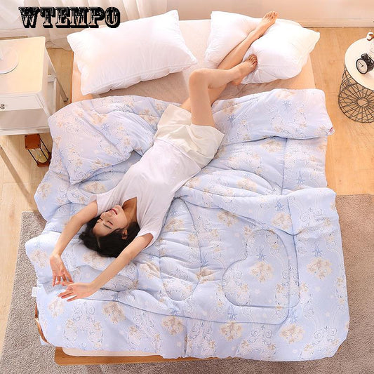 Fashion Thick Warm Student Dormitory Single Double Quilt Winter Core Comfortable Home Bedding