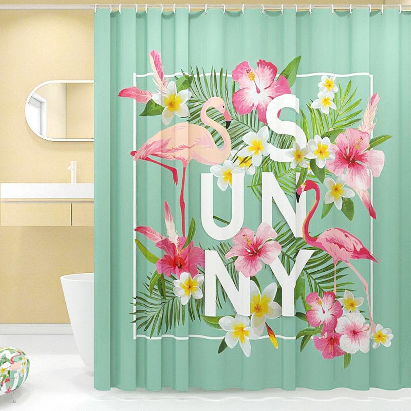 Waterproof and Mildewproof Shower Curtain, Sanitary Partition Curtain, Bathroom Dry and Wet Separation Curtain