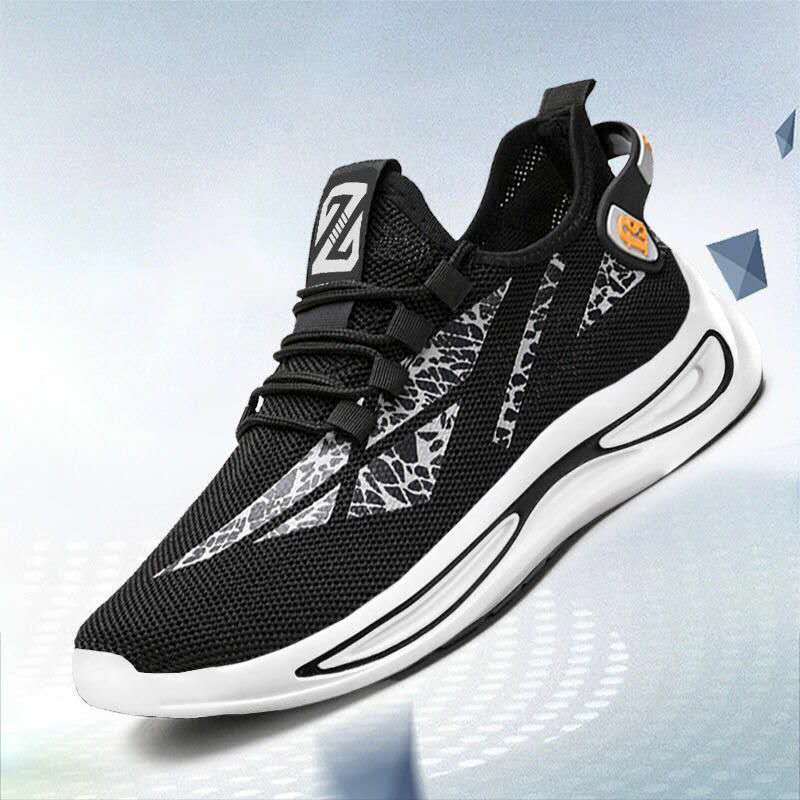 Korean Clearance Men's Shoes Trend Wild Casual Sports Running Shoes Lightweight Wear-resistant Fashion Youth Travel Shoes