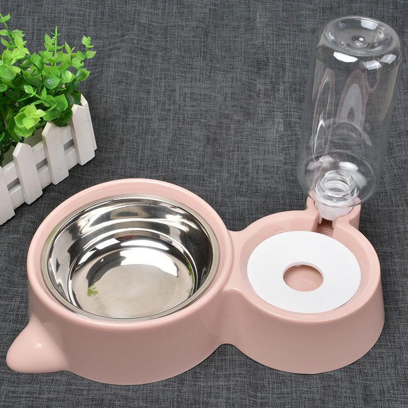 Cat Bowl Dog Bowl Automatic Drinking Bowl Anti-dumping Rice Bowl Pet Supplies