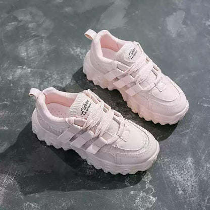 Women's Chunky Sneakers 2020 Fashion Women Platform Shoes Lace Up Vulcanize Shoes Womens Female Trainers Dad Shoes