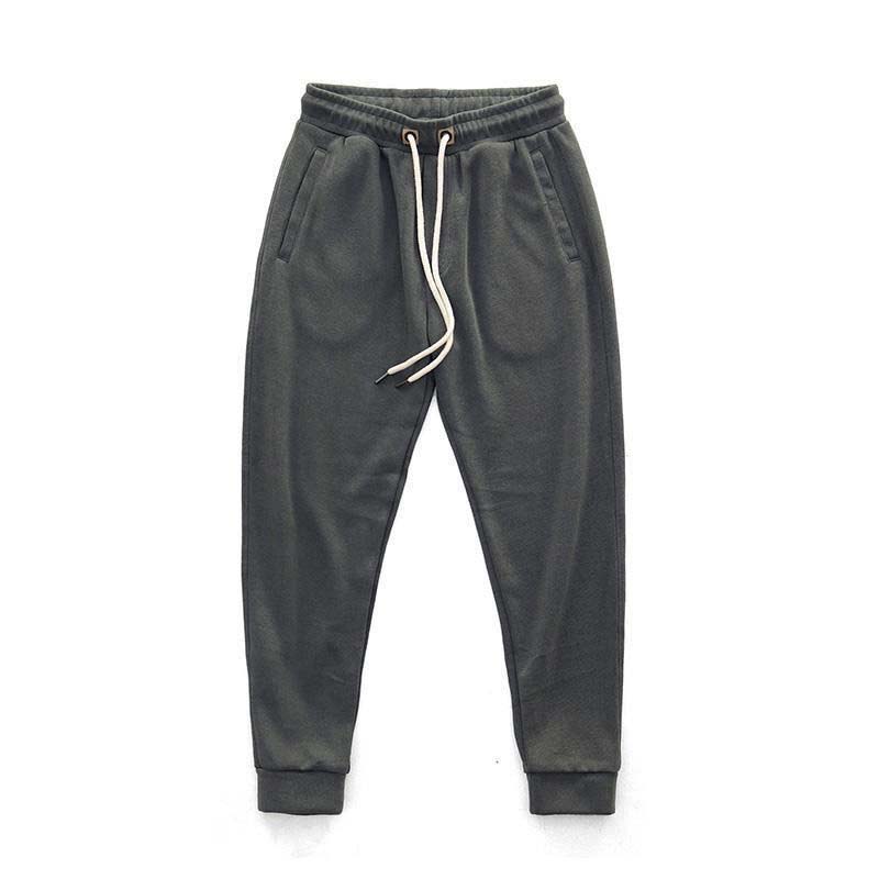 Knitting Casual Pants Retro String Spring and Autumn Sports Pants Outdoor Casual Pants