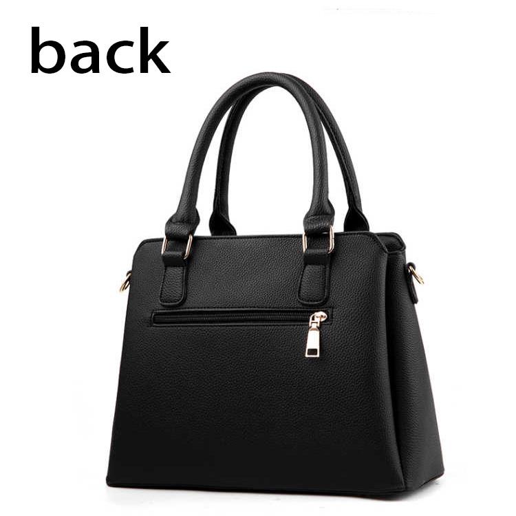 Patent leather bag Big capacity Woman bag European and American style Shoulder Handbag Trendy wild