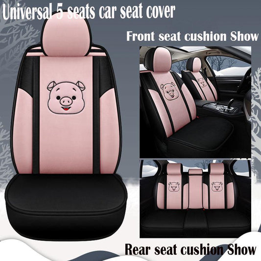 Car Seat Cover Universal Winter Auto Seat Cushion 5 seats Universal car seat cover Waterproof 5 pcs