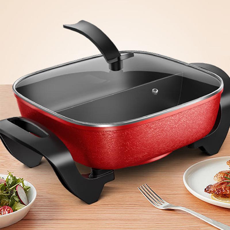 Electric Cooker Household Electric Pot Multi-function Cooking Pot All-in-one Electric Frying Pan Roasting Non-stick Pan