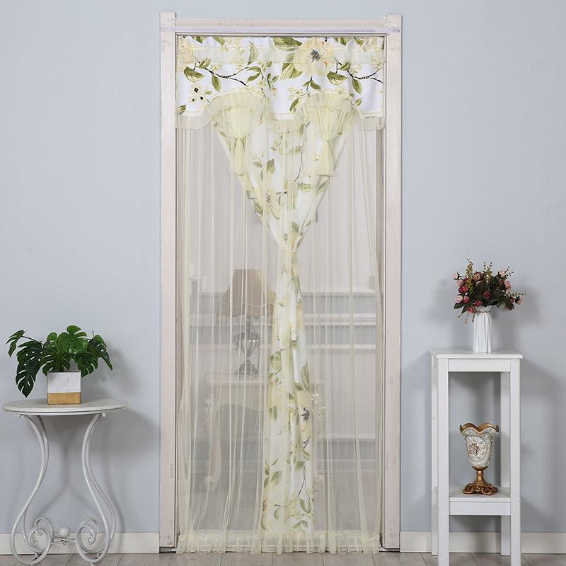 Lace Double Gauze Curtain Four Seasons Universal Living Room Bedroom Mosquito Decorative Curtain