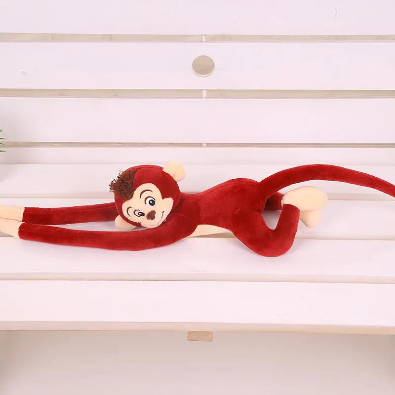 Plush Toy Long Arm Monkey Cute Doll Curtain Hanging Monkey Lovely Kids Plush Doll Soft Doll Home Decoration