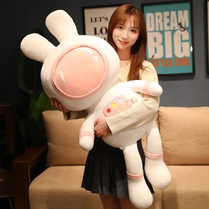 Creative Net Red Space Bunny Astronaut Doll Plush Toy Wedding Wedding Doll Birthday Gift Pillow