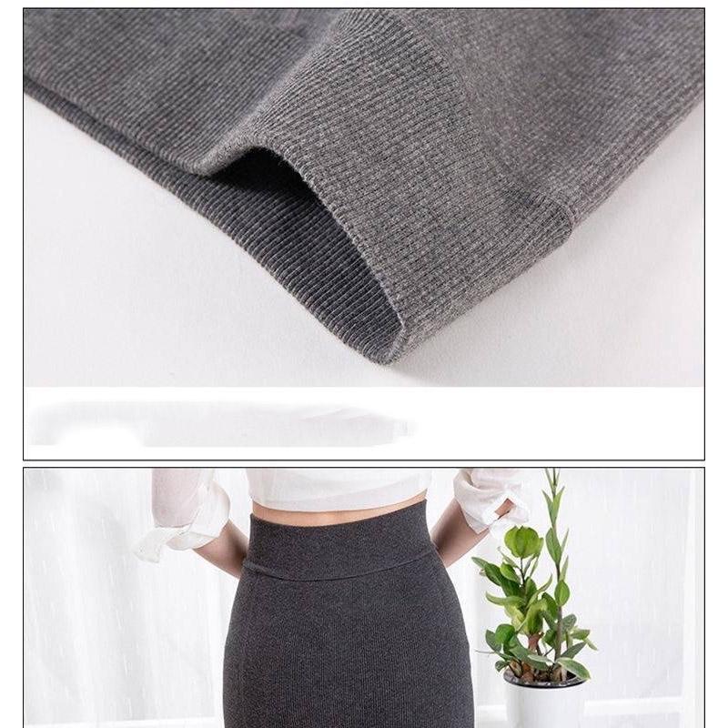 Winter Cotton Plus Velvet Thick Thermal Storage Leggings Outer Wear Thin One-piece Pants Large-size High-waist Cotton Vertical Striped Thermal Pants