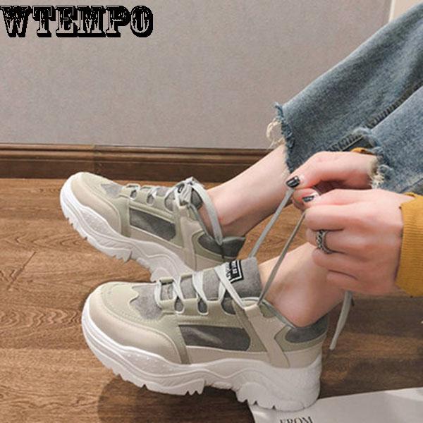 Muffin Shoes Increased Sneakers Casual Wild Shoes Female Sneakers Thick Bottom