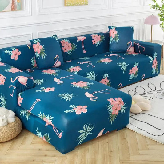 Retro Floral Stretch Sofa Cover All-inclusive Elastic Slipcove Couch Case Chair Sofa Case