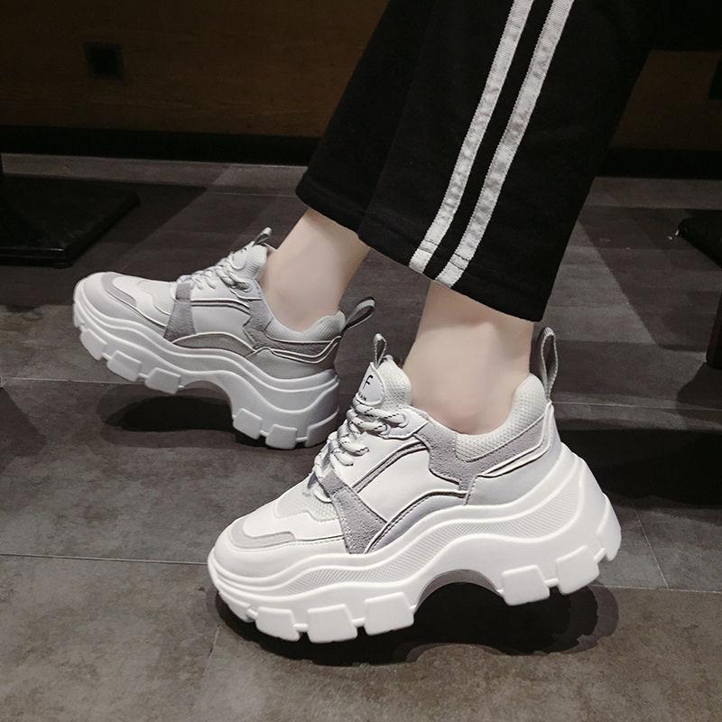 Soft-soled Leather Shoes All-match Women's Shoes Korean Style Student Shoes Spring and Summer Outdoor Leisure Sports Shoes