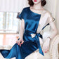 Summer Women Long Satin Slip Dress Spaghetti Strap Party Dress Vintage Gold Silk Ladies Maxi Dress