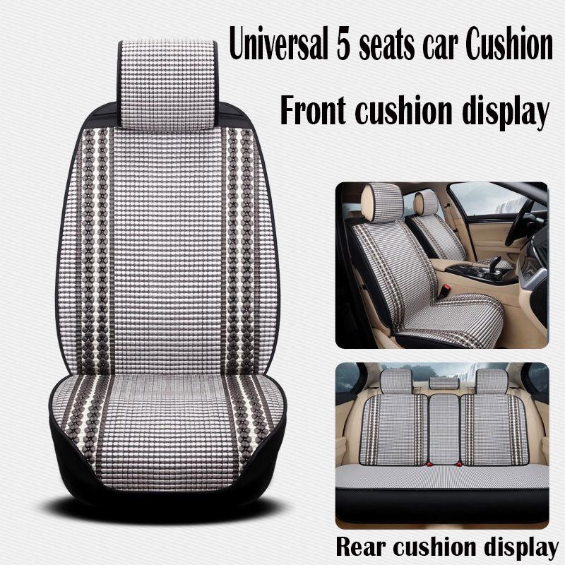 5 set Auto Seat Cushion 5 seats Universal car seat cover Waterproof Car Seat Cover Universal Leather