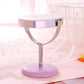 Women Rotatable One-sided Mirror Magnification HD Desktop Home Cosmetic Mirror